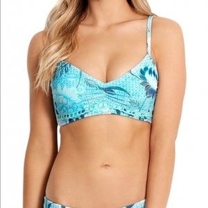 SEAFOLLY BALI HAI DD CUP BRALETTE NWT 8 ICEBERG